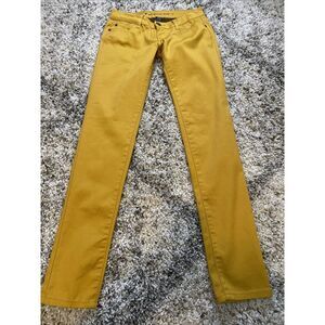Celebrity Pink Women's Skinny‎ Pants Yellow Size 1
